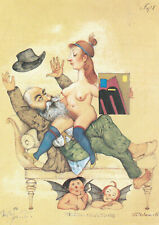 ✪ MICHAEL MATHIAS PRECHTL Die Versuchung des W.B. ... POSTKARTE/ANSICHTSKARTE