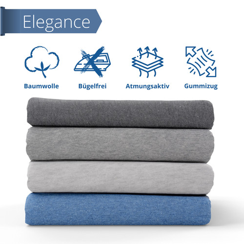 Melange meliert jersey - melange,