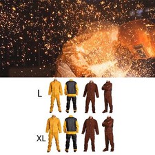 Leder schweißerjacke - leder,