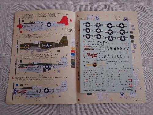 Tally decals 72 - 1/72, p-51
