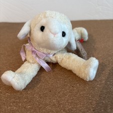 Vintage TY Beanie Baby Lamm Fleecie Aus dem Jahr 2000 Sammlerstück