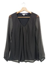 BODEN Schlupf-Bluse Damen Bluse Gr. DE 38 braun Elegant