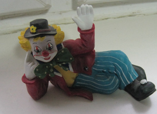 Deko figur clown 11cm - figur,