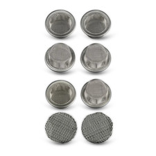 Arizer Extreme-Q & V-Tower Siebchen Set – 6 Kuppelsiebe + 2 Flachsiebe Edelstahl