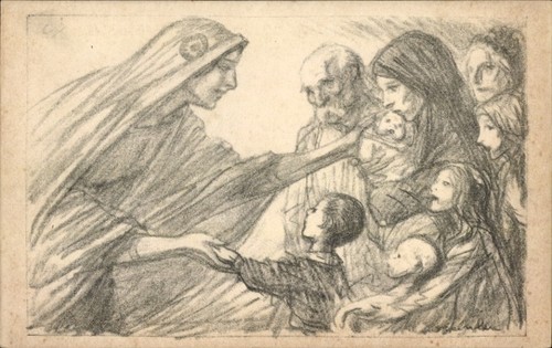 Künstler steinlen frau - künstler, steinlen,