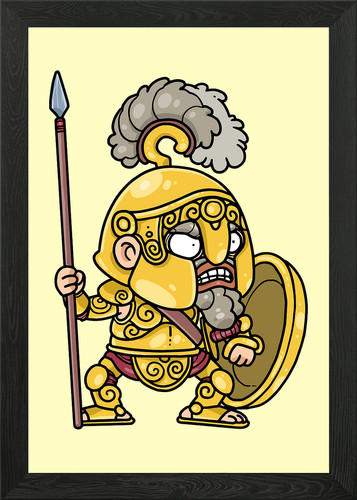 Centurion gerahmtes wandbild - centurion,