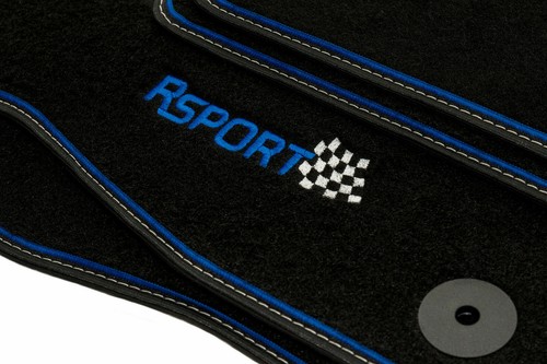 Sport velour fußmatten satz - velour,