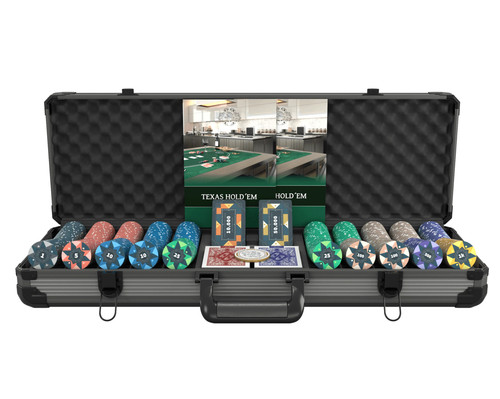 Poker koffer mit 500 - koffer,