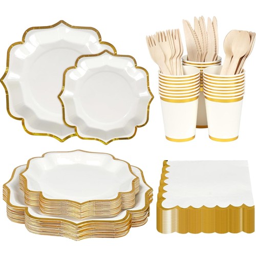 Partygeschirr set 200 teile - set,