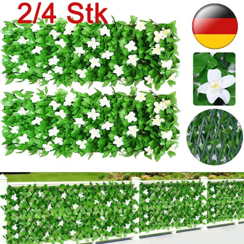 Künstliche efeu blume - künstliche, hecke