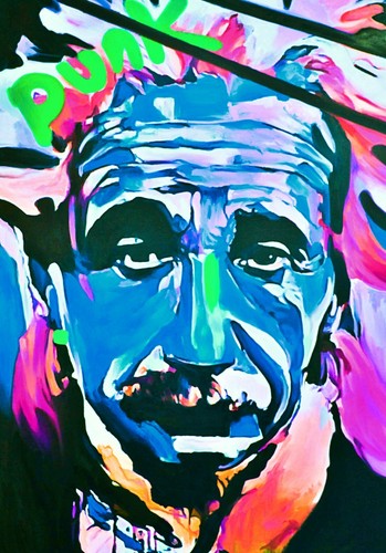 Motiv albert einstein punk 120 - motiv,
