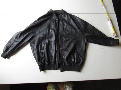 Herren lederjacke schwarz - lederjacke,