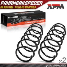 2x Federn Fahrwerksfeder Vorne