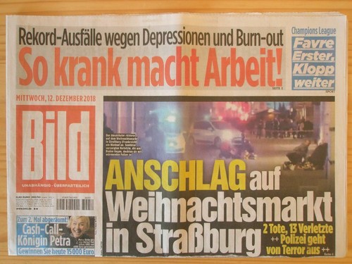 Bildzeitung 2018 ein - bildzeitung, (ein