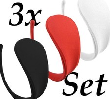 3er Set C-String Slip Gogo