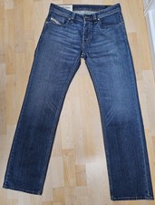 Jeans Hose Diesel Larkee W32 L32 Straight 009EI Stretch blau