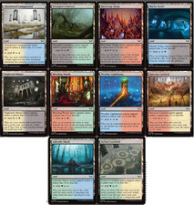 10 x DUAL 13-Life Lands (