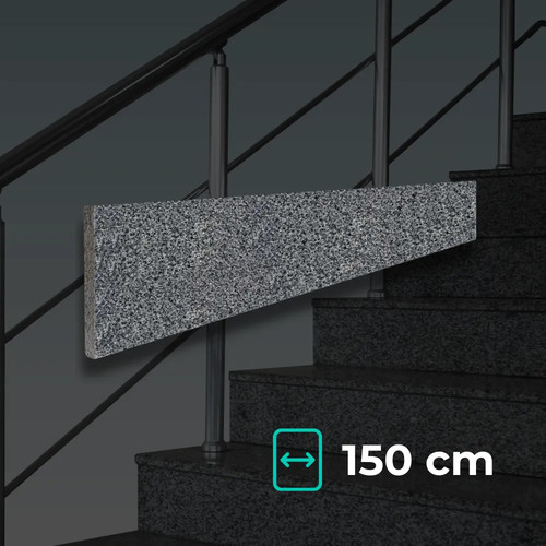 Setzstufen granit poliert dark - granit,