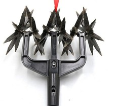 Handgrubber Gartenhacke Kultivator Grubber Hacke 6 Schar Bodenlüfter