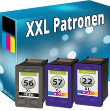 DRUCKER PATRONEN für HP 56 57 DeskJet 5650 5150 OfficeJet 4215 4210