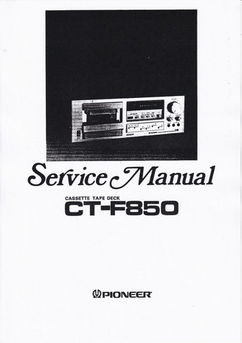 Service manual für pioneer - service,