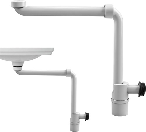 Zoll raumsparsiphon - 1/4,