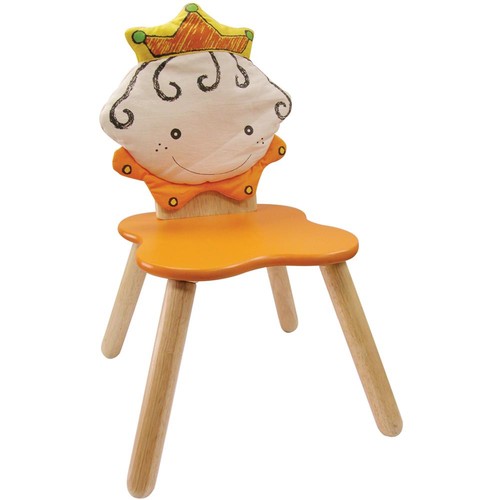 Kinderstuhl prinzessin orange - kinderstuhl,