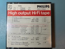 Philipps Tonband 15cm  vintage