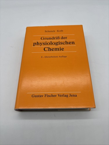 Grundriß der physiologischen