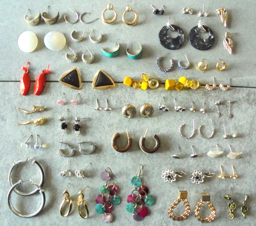 Konvolut ohrringe schmuck - ohrringe, 40