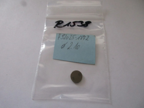 Ventileinstellplättchen r1538 - ventileinstellplättchen,