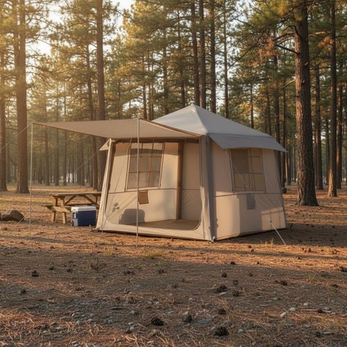 Familien camping zelt - camping,
