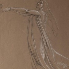 Figurenstudie Frauenbildnis