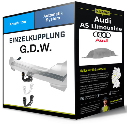 Abnehmbare anhängerkupplung - abnehmbare,