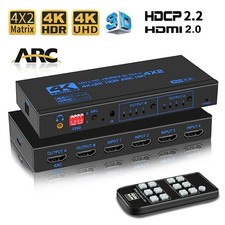 4K 60Hz HDMI Matrix Switcher