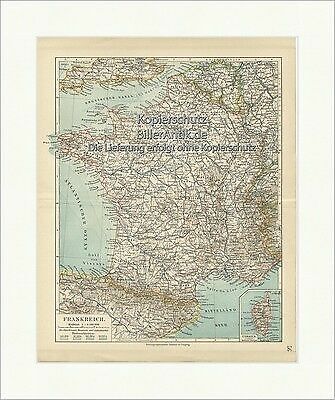 Karte von frankreich staat - von,