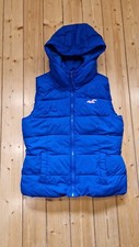 Hollister Damen Jacke /Weste ärmellos Blau Größe M