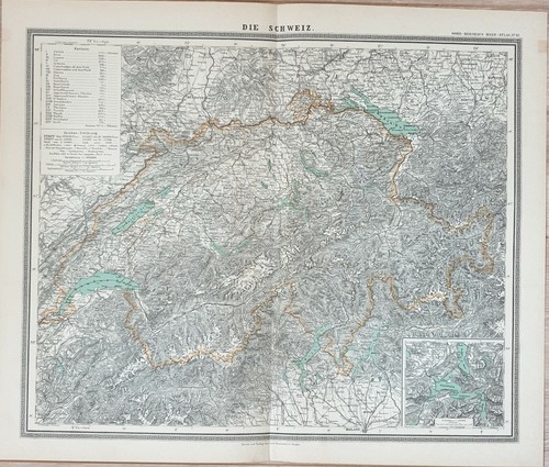 Landkarte map 1892 - :, die