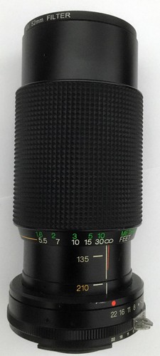 Vivitar 210 4 5 - 1:4.5, macro