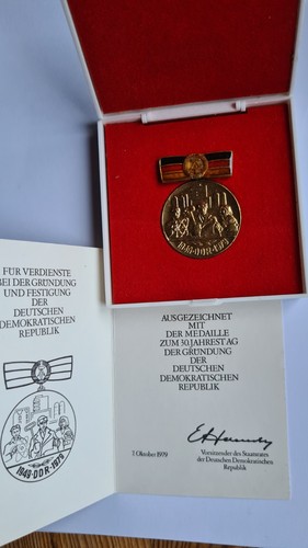 Alte ddr medaille - ddr,