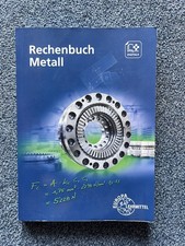 Rechenbuch metall von - metall, jürgen