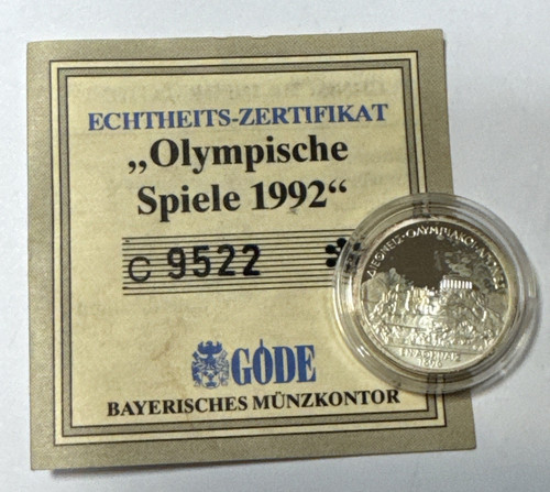 Silbermünze olympische - silbermünze,