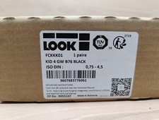 NEUE LOOK FCKKK01 KID 4 GW B76 BLACK SKI Bindung 