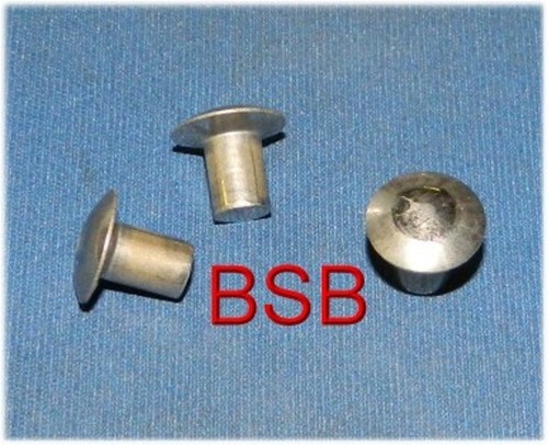 Stk linsennieten 6x8mm - stk.,