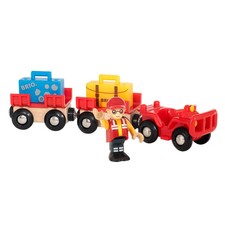 BRIO Flughafen-Gepäckwagen