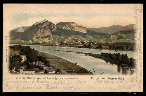 Königswinter drachenfels - ak, königswinter,