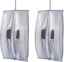 Reise Schuhbeutel 2 Stück wasserfest PVC mit Reißverschluss Koffer