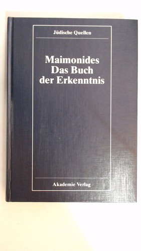Mischne tora das buch der - mischne,