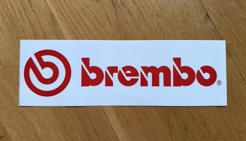 Brembo werbeaufkleber sticker - brembo,