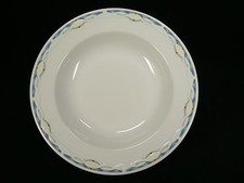 Seltmann Weiden Ascona gelb /blau tiefer Teller / Suppenteller 22,5 cm